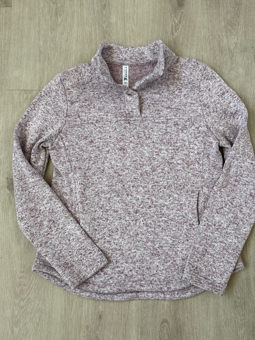 Kyodan Women's Freedom Trail 1/4 snap knit pullover